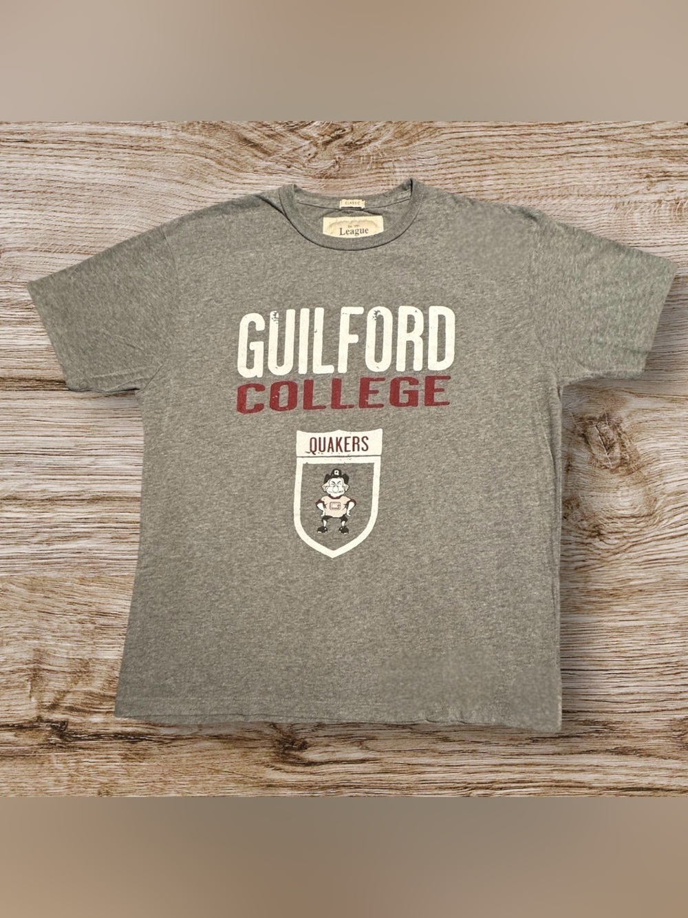 League Guilford College Quakers Academic Classic Tee